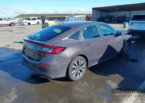 2024 Honda Civic Ex-L from USA, damaged, VIN 19XFL1H77RE017956